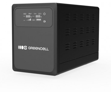 UPS ZASILACZ AWARYJNY Greencell PowerCore 1500VA 1000W AVR 12VDC LCD