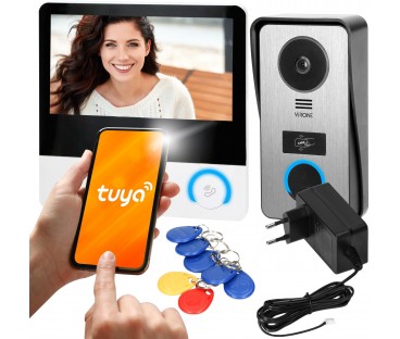 WIDEODOMOFON VIRONE VDP-67 FullHD, czytnik RFID, TUYA