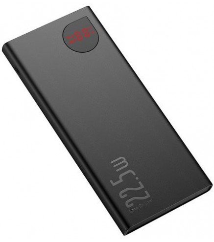 Powerbank Baseus Adaman Metal PPAD070001 10000mAh 22,5W PD QC 3.0 2x USB-A 1x USB-C + KABEL
