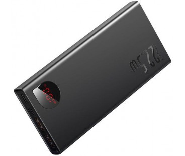 Powerbank Baseus Adaman Metal PPAD070001 10000mAh 22,5W PD QC 3.0 2x USB-A 1x USB-C + KABEL