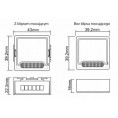 Moduł OXT mini przekaźnik 4 obwody WiFi TUYA