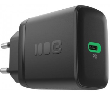 ŁADOWARKA SIECIOWA Greencell PowerSource Solo30 30W 1xUSB-C PD 3.0 QC 4.0+ czarna