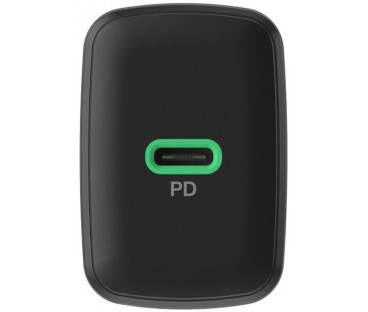 ŁADOWARKA SIECIOWA Greencell PowerSource Solo30 30W 1xUSB-C PD 3.0 QC 4.0+ czarna