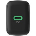 ŁADOWARKA SIECIOWA Greencell PowerSource Solo30 30W 1xUSB-C PD 3.0 QC 4.0+ czarna