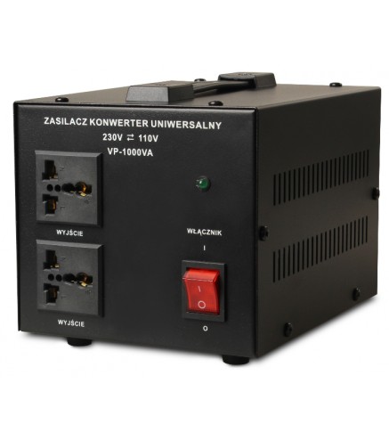 Transformator VOLT POLSKA 230V/110V 1000VA