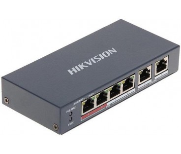 Switch POE DS-3E0106P-E/M 6-portowy HIKVISION