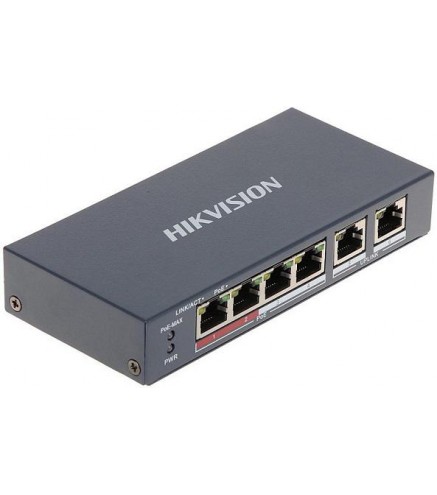 Switch POE DS-3E0106P-E/M 6-portowy HIKVISION