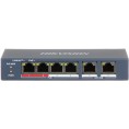 Switch POE DS-3E0106P-E/M 6-portowy HIKVISION