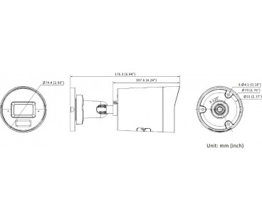 Kamera IP Hikvision DS-2CD2047G3-LI2UY/SRB(2.8mm)/BLACK Opakowanie zbiorcze 4szt.