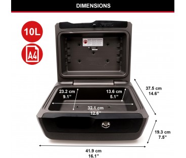 Kasetka na dokumenty ognioodporna i wododporna Master Lock LCFW30100