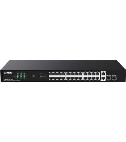 SWITCH POE TENDA TEG1128P-24-250W