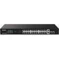 SWITCH POE TENDA TEG1128P-24-250W