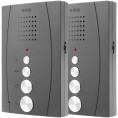 DOMOFON ''EURA'' ADP-51A3 ''DIFESA'' - 1-rodzinny, 2 unifony, interkom, grafit