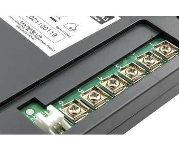 DOMOFON ''EURA'' ADP-51A3 ''DIFESA'' - 1-rodzinny, 2 unifony, interkom, grafit