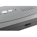 DOMOFON ''EURA'' ADP-51A3 ''DIFESA'' - 1-rodzinny, 2 unifony, interkom, grafit