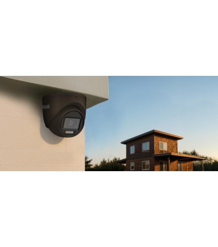 Kamera 4w1 Hilook by Hikvision kopułka 8MP TVI-T8M-20DL Black 2.8mm