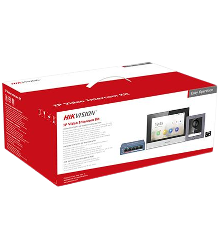 ZESTAW WIDEDOMOFONOWY DS-KIS602(B) HIKVISION