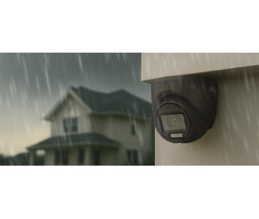 Kamera 4w1 Hilook by Hikvision kopułka 8MP TVI-T8M-20DL Black 2.8mm
