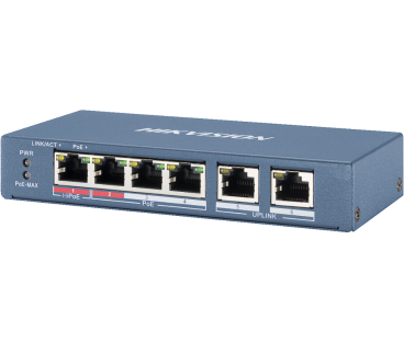 SWITCH PoE DS-3E0106HP-E 6-PORTOWY Hikvision