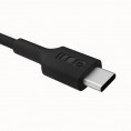 KABEL USB-C / USB-C Greencell PowerStream 30cm PD 100W czarny w oplocie