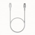 KABEL USB-C / USB-C Greencell PowerStream 30cm PD 100W biały w oplocie