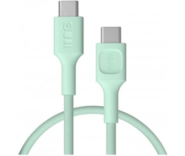 KABEL USB-C / USB-C Greencell PowerStream 30cm PD 100W zielony w oplocie