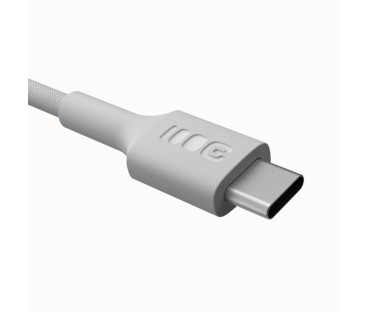 KABEL USB-C / USB-C Greencell PowerStream 30cm PD 100W biały w oplocie