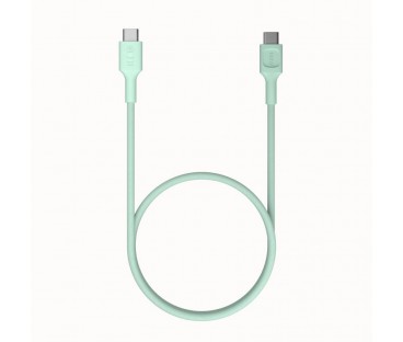 KABEL USB-C / USB-C Greencell PowerStream 30cm PD 100W zielony w oplocie