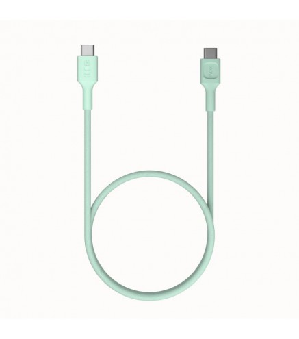 KABEL USB-C / USB-C Greencell PowerStream 30cm PD 100W zielony w oplocie