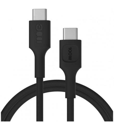 KABEL USB-C / USB-C Greencell PowerStream 120cm PD 100W czarny w oplocie