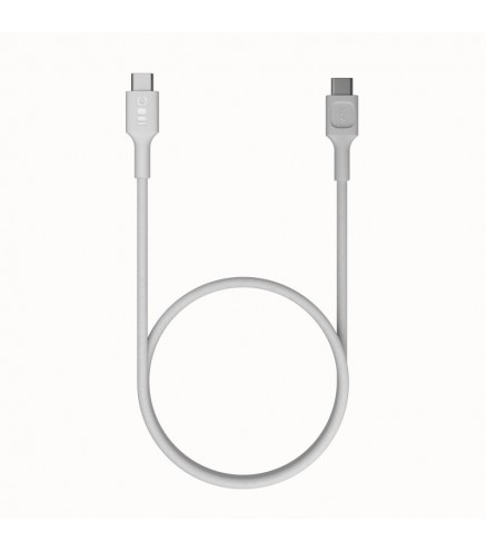 KABEL USB-C / USB-C Greencell PowerStream 120cm PD 100W biały w oplocie