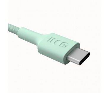 KABEL USB-C / USB-C Greencell PowerStream 120cm PD 100W zielony w oplocie