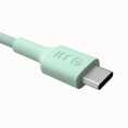 KABEL USB-C / USB-C Greencell PowerStream 120cm PD 100W zielony w oplocie