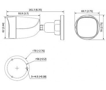 KAMERA HDCVI DAHUA HAC-HFW1500C-0280B-S2