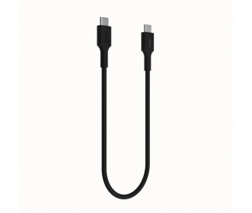 KABEL USB-C / USB-C Greencell PowerFlex 120cm PD 100W czarny silikonowy