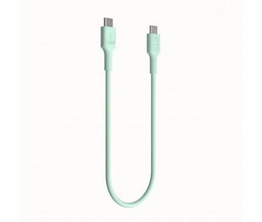 KABEL USB-C / USB-C Greencell PowerFlex 120cm PD 100W zielony silikonowy