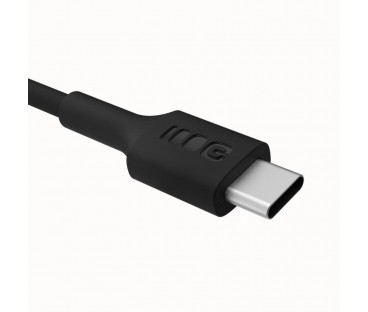 KABEL USB-C / USB-C Greencell PowerFlex 200cm PD 100W czarny silikonowy