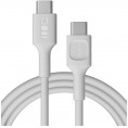 KABEL USB-C / USB-C Greencell PowerFlex 200cm PD 100W biały silikonowy