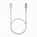 KABEL USB-C / USB-C Greencell PowerFlex 200cm PD 100W biały silikonowy