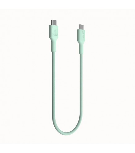 KABEL USB-C / USB-C Greencell PowerStream 200cm PD 100W zielony w oplocie