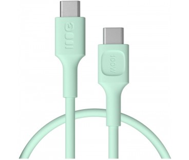 KABEL USB-C / USB-C Greencell PowerFlex 30cm PD 100W zielony silikonowy