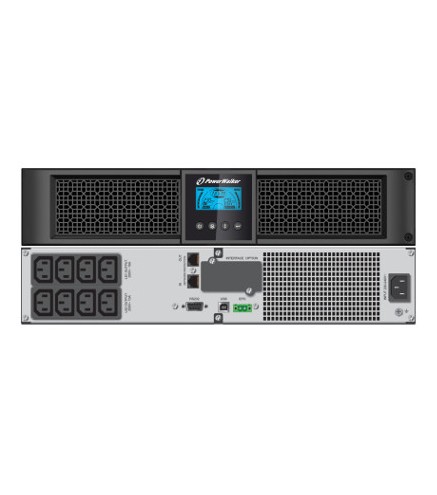ZESTAW AWARYJNEGO ZASILANIA UPS PowerWalker VI 1000 RT HID + BATTERY PACK P36R-6x9Ah