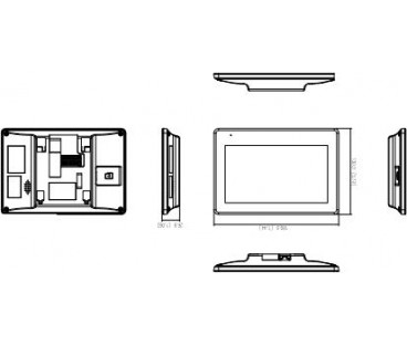 Monitor wideodomofonu Dahua VTH5422HW-W