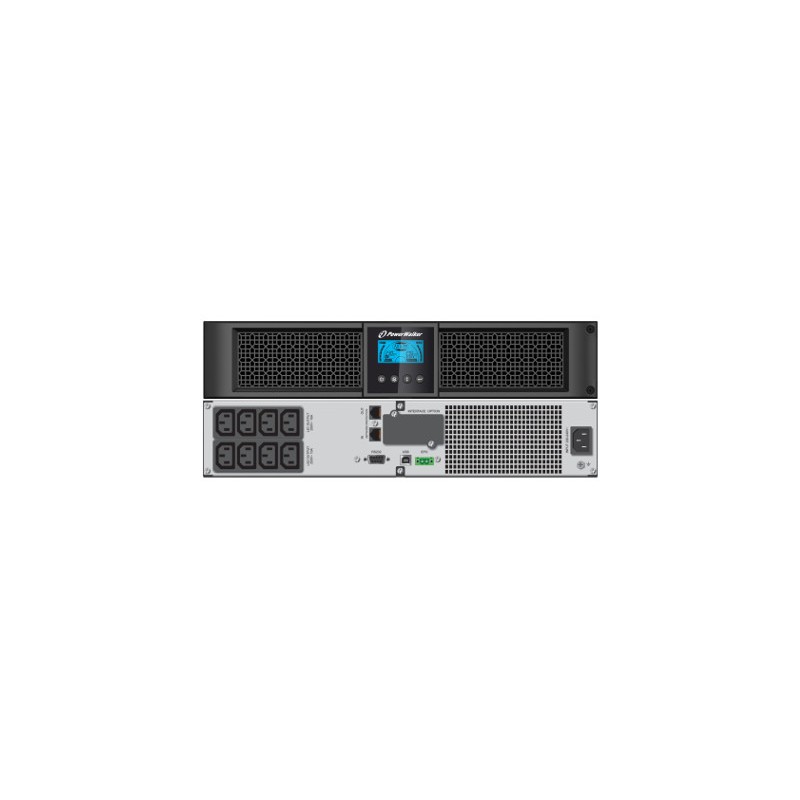 ZESTAW AWARYJNEGO ZASILANIA UPS PowerWalker VI 1500 RT HID + BATTERY PACK P36R-6x9Ah