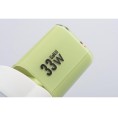 ŁADOWARKA SIECIOWA Forcell F-Energy GaN III VT-41 33 W 1x USB-C 1x USB-A PD 3.0 QC 4.0 ZIELONA
