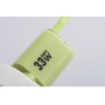 ŁADOWARKA SIECIOWA Forcell F-Energy GaN III VT-41 33 W 1x USB-C 1x USB-A PD 3.0 QC 4.0 ZIELONA