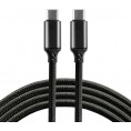 KABEL USB-C / USB-C everActive CBB-1PD5 100cm PD 100W 5A