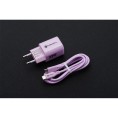 ŁADOWARKA SIECIOWA Forcell F-Energy GaN III VT-41 33 W 1x USB-C 1x USB-A PD 3.0 QC 4.0 FIOLETOWA