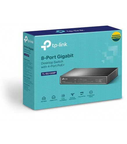 SWITCH TP-LINK TL-SG1008P