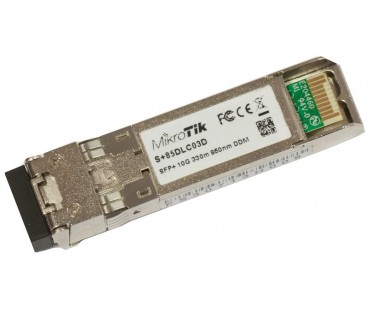 MODUŁ SFP+ MIKROTIK S+85DLC03D 10G MM 300m 850 nm